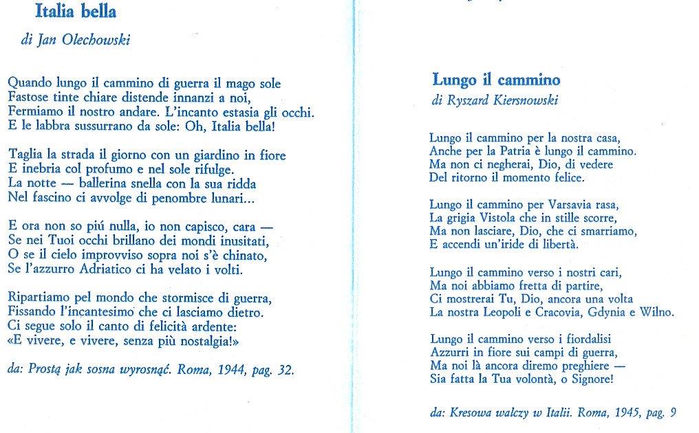 Wiersze 2 Korpusu-traduzione italiana